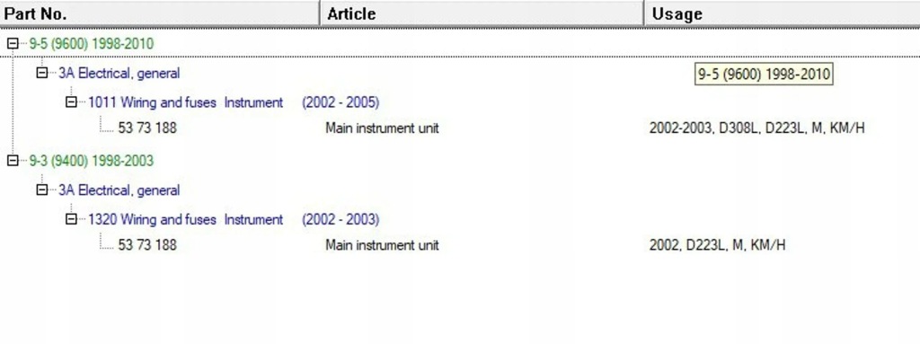 фото №7, Saab 9-5 2002 прилади, прилади