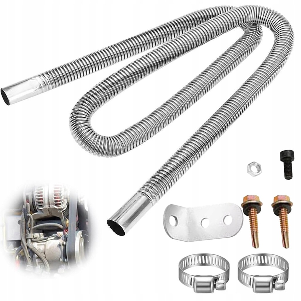 фото №1, Труба выхлопная выхлопных газов отопления стояночного 200cm