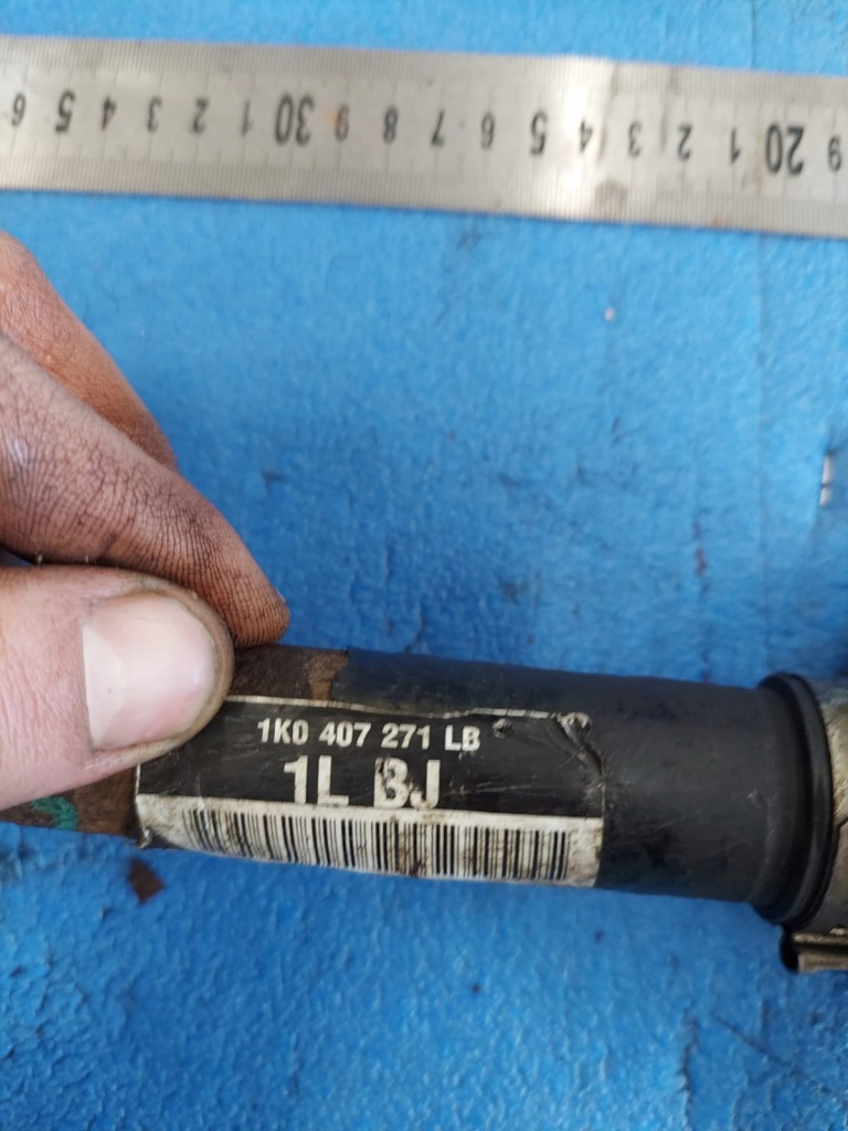 фото №3, Vw passat 2013 r левая приводной вал 1.6 tdi 1k0407271lb