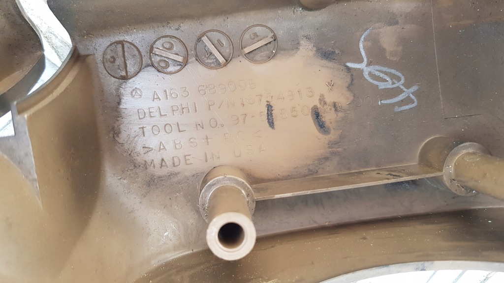 фото №10, W163 ml захист корпус колонки кермового pod кермо a163689006