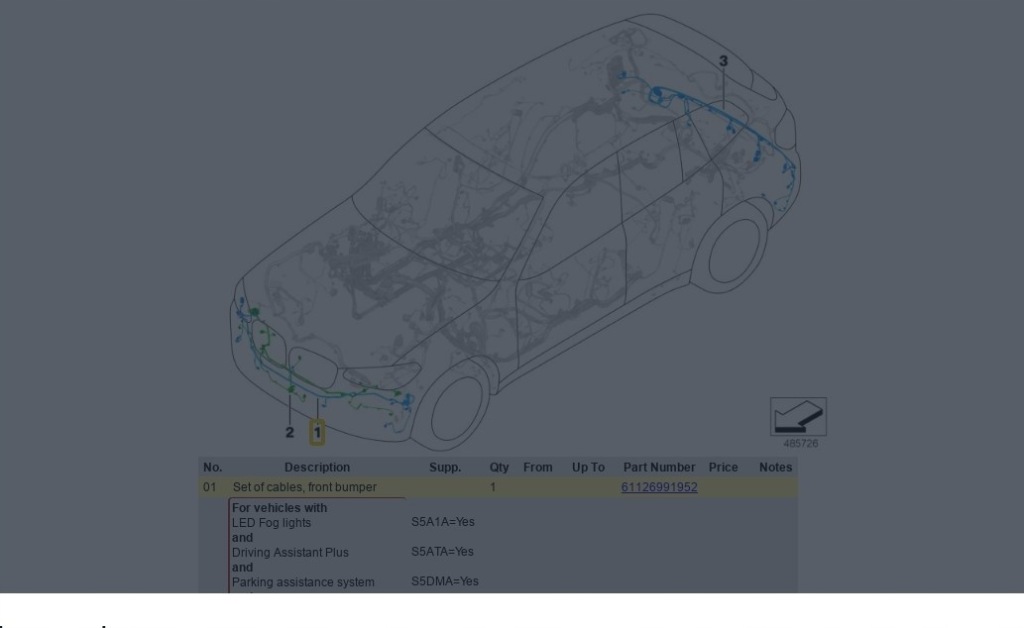 Жгут трубопровод bmw x3 g01 x4 g02 09 2016 12 2019 оригинальный Недорого