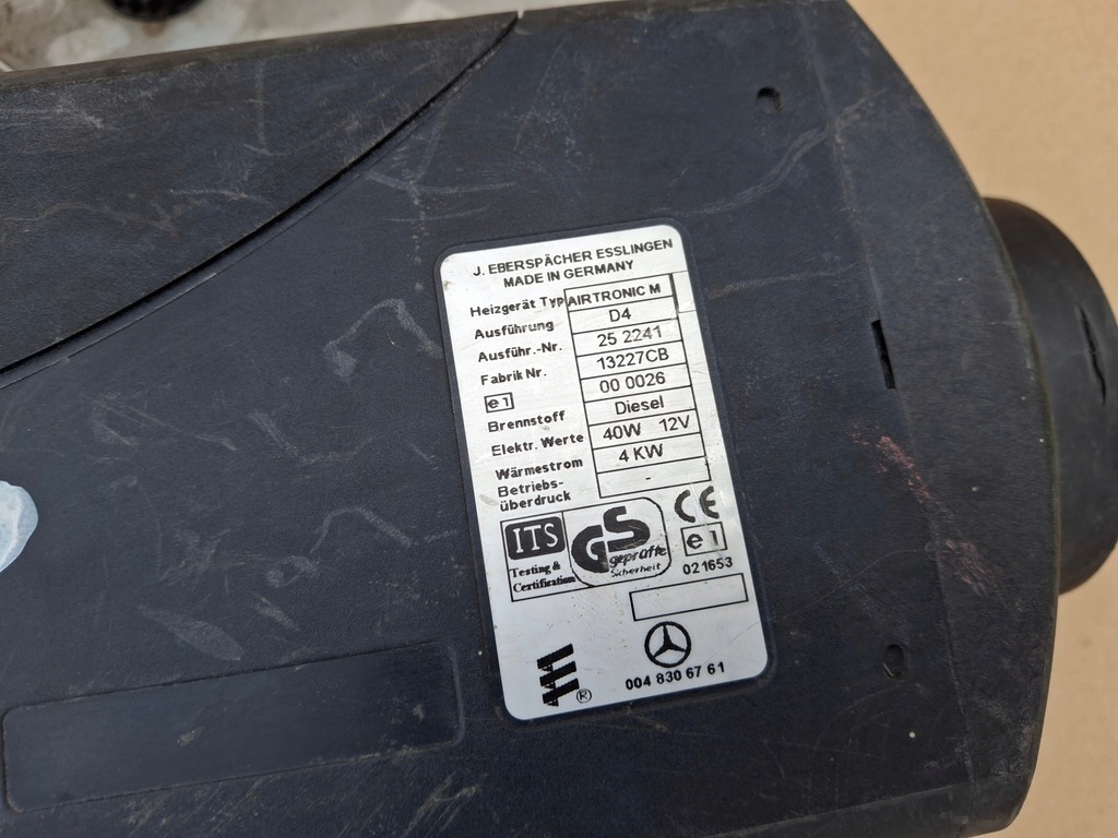 фото №8, Webasto eberspaecher набор 10szt. набор hurt