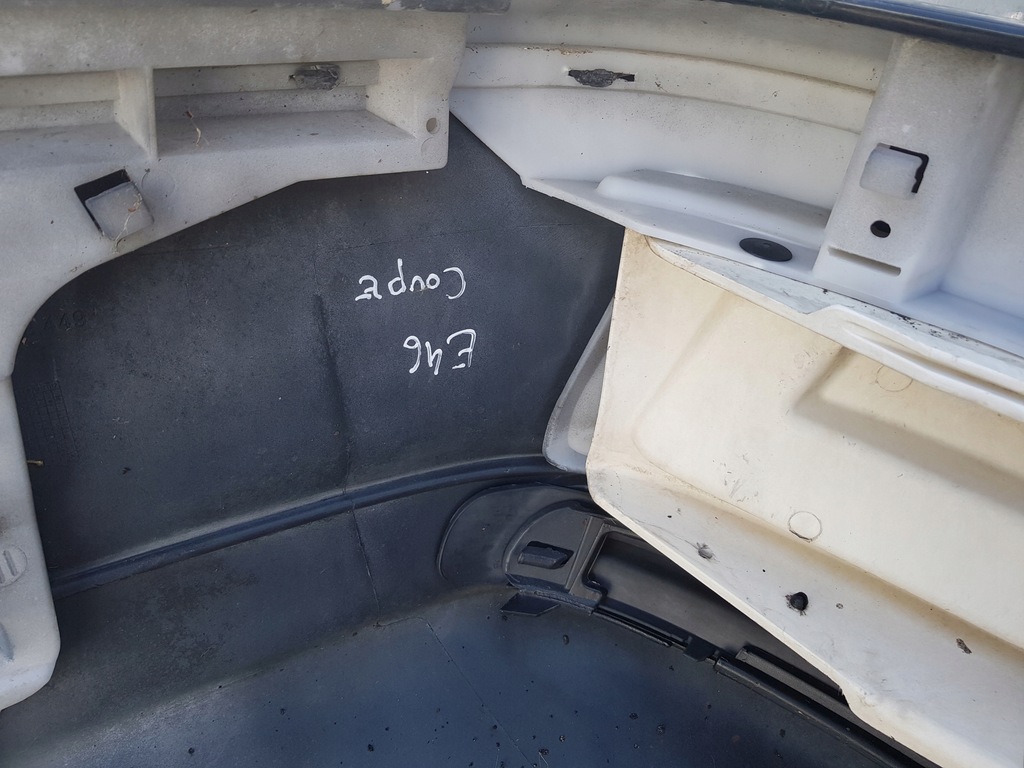 фото №12, Бампер задняя kompletny балка накладки cosmosschwarz bmw e46 coupe przedlift