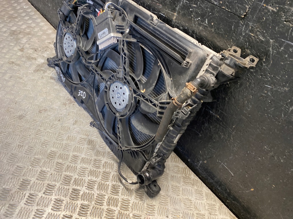 фото №6, Радіатор audi a7 sportback 2015 набір вентилятор радіатора конденсатор, kli