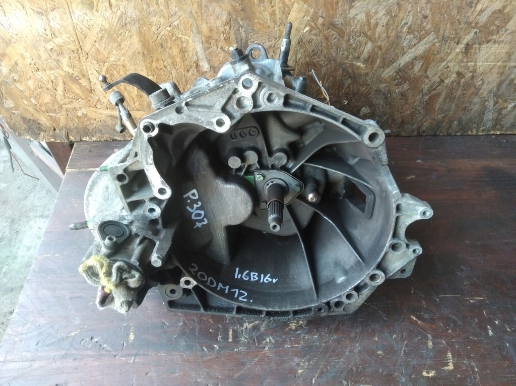 фото №1, Коробка передач передач peugeot 307 1,6b 16v 20dm12