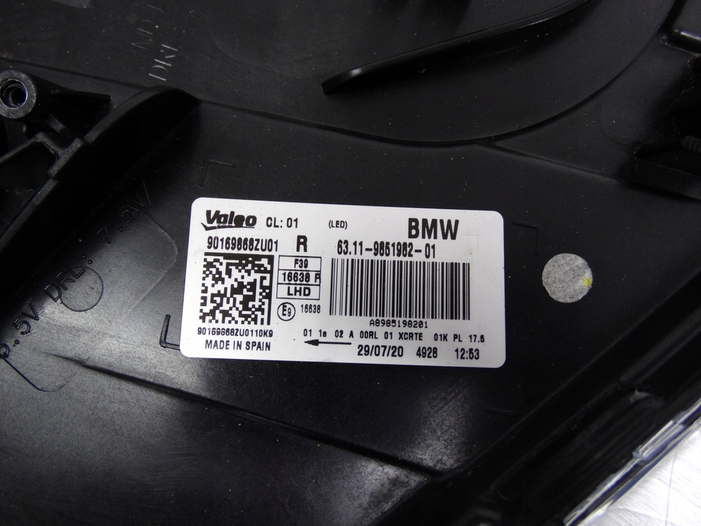 фото №13, Bmw x2 f39 17-23 лампа права full led 9851982 оригінальна