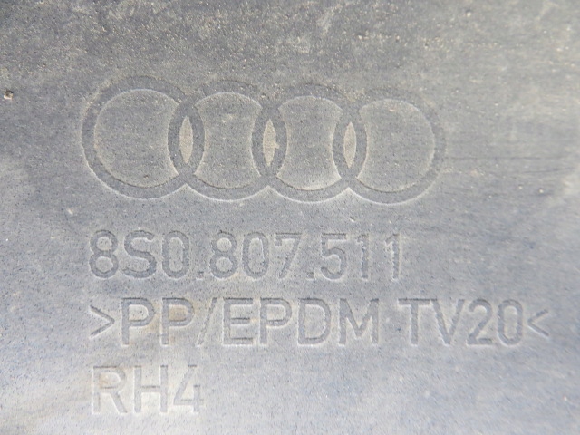 фото №7, Audi tt 8s0 бампер задній задня