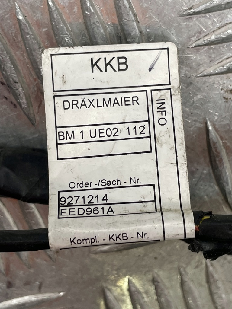 фото №14, Bmw f25 електропроводка шланг джгут датчик паркування 9271214