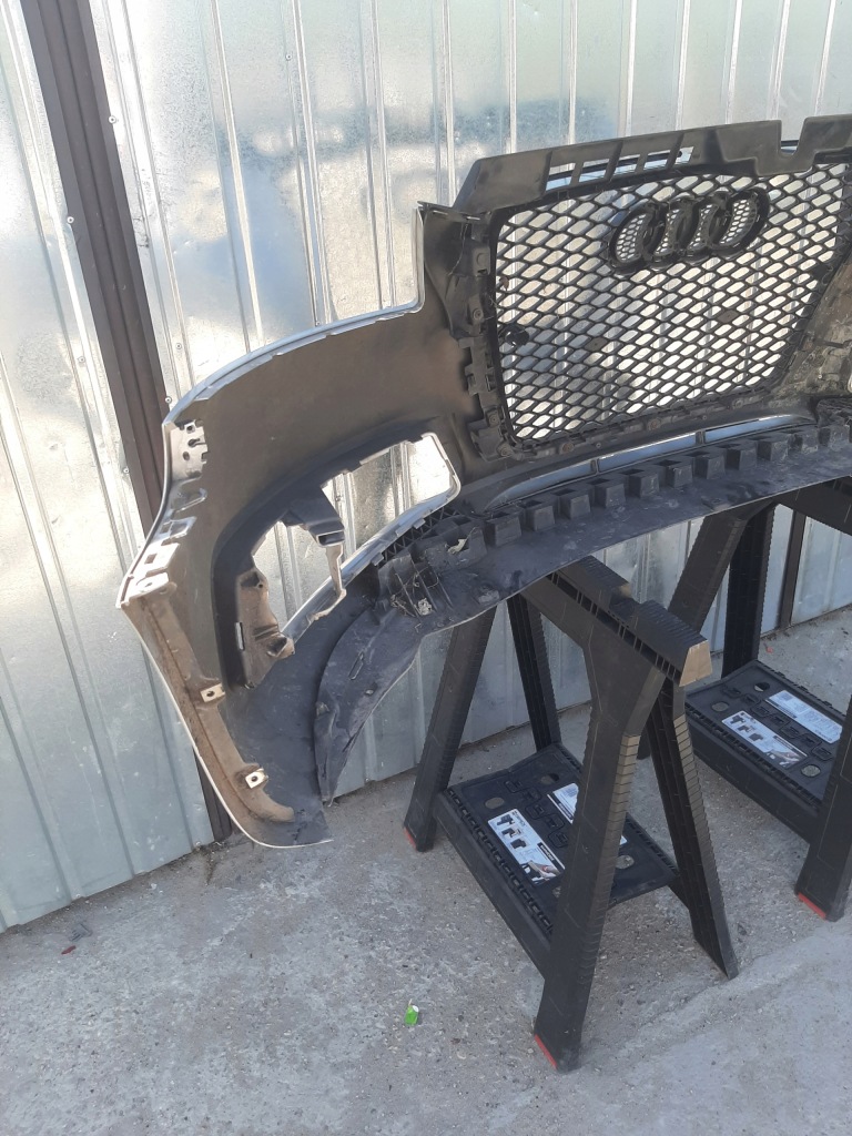 Бампер перед bez решётка audi a3 8p lift 08-12 цвет lx7w s-line Недорого