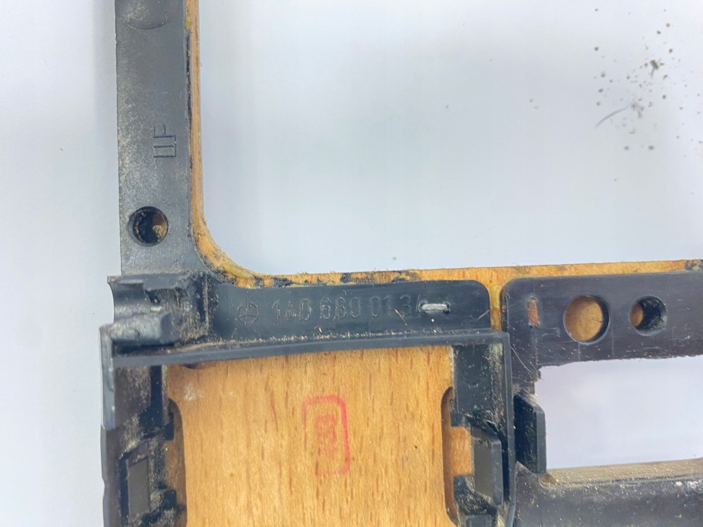 фото №10, Drewno домкрата тунель середнього mercedes w140 zebrano