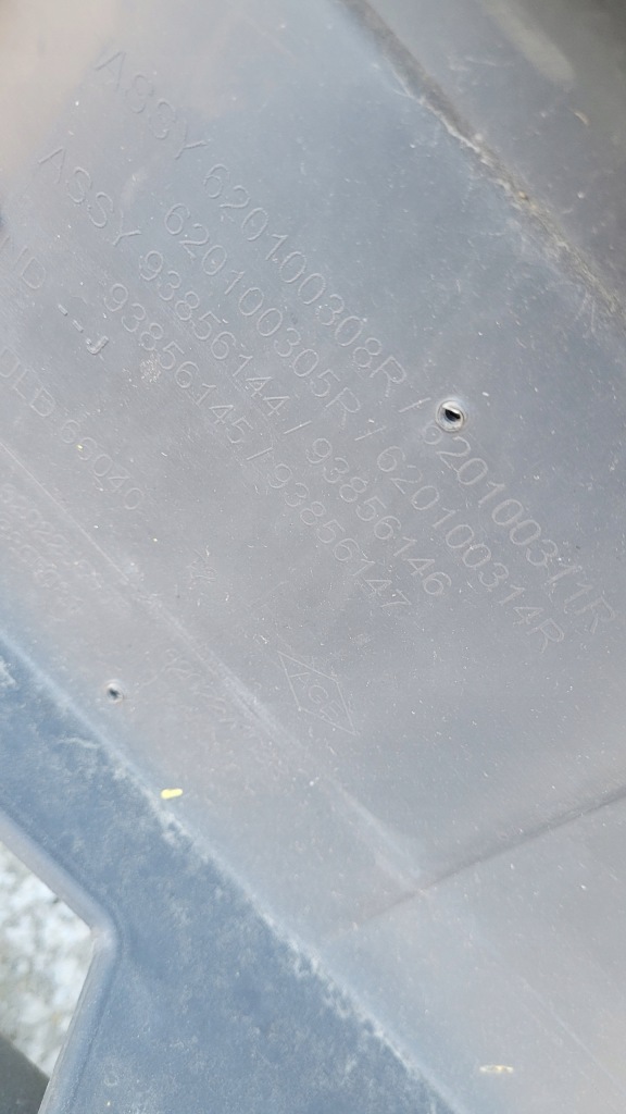 Renault trafic vivaro 06-14 бампер передній перед Доставка