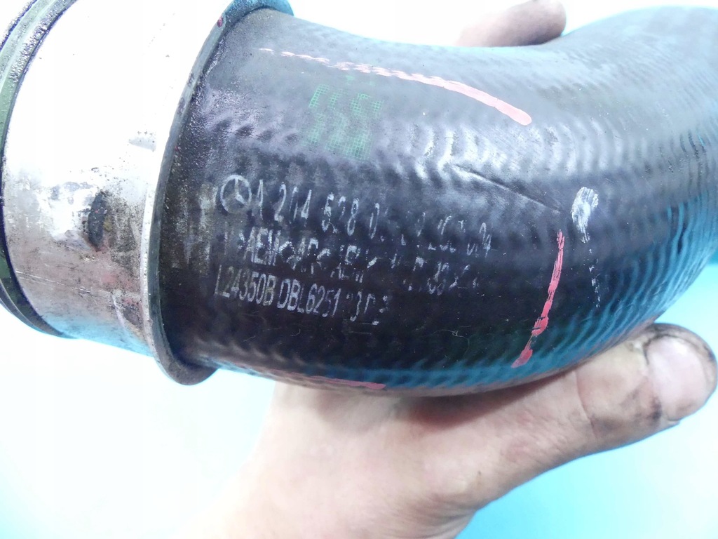 фото №4, Труба шланг интеркулер mercedes w212 3.0 cdi