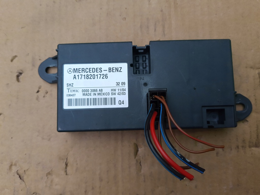 фото №1, Mercedes slk r171 модуль комфорту a1718201726