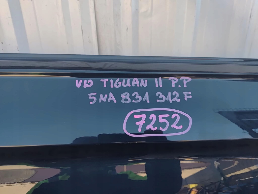 фото №13, Volkswagen tiguan ii 5na двері праве перед передні 7252