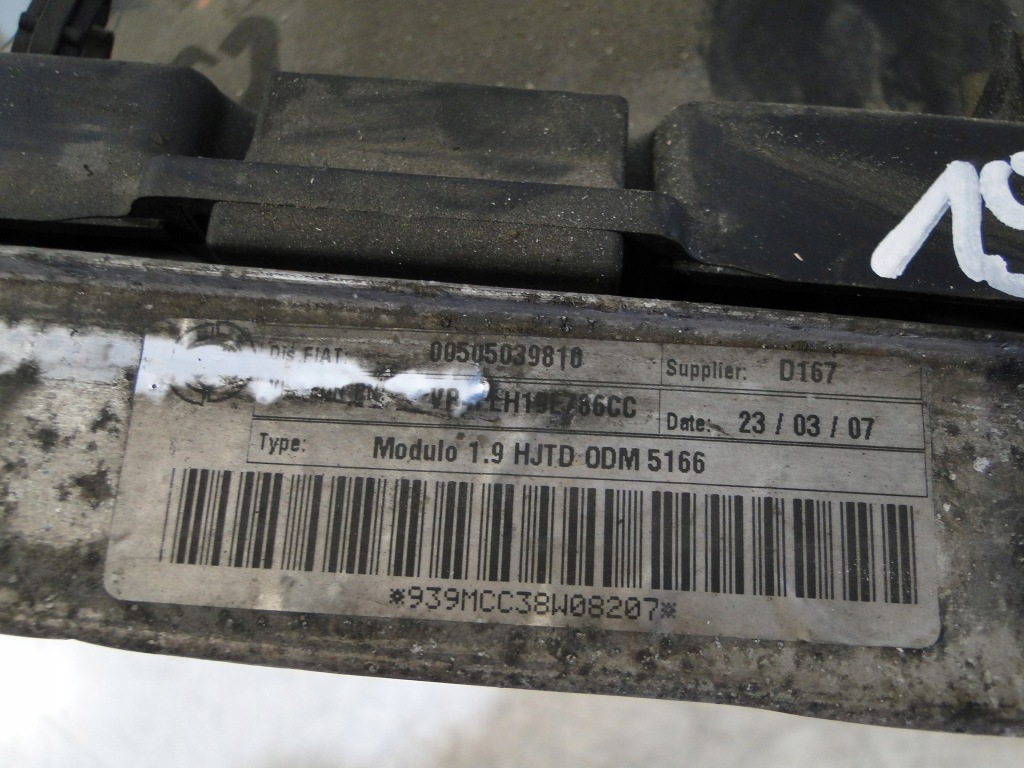 фото №6, Alfa romeo 159 1.9jtdm вентилятор радиатор wody