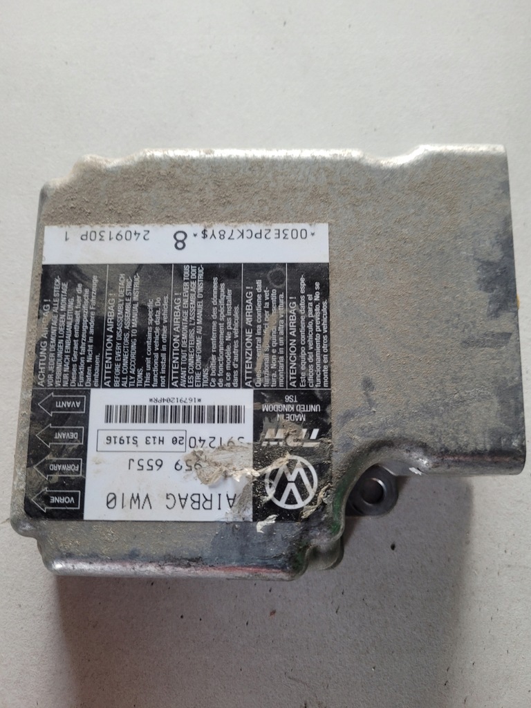 фото №1, Модуль датчик подушек подушка безопасности vw tiguan i 2.0 tdi