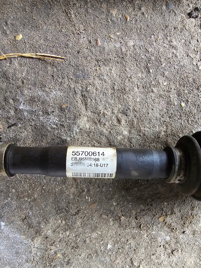 фото №2, Привідний вал półośka ліва alfa romeo mito 1.4 multiair 55700614