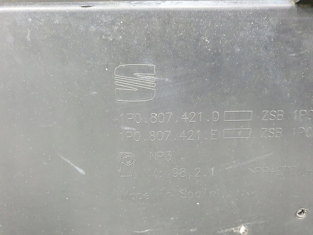 фото №13, Seat leon ii lift 09-12 бампер задня задній pdc