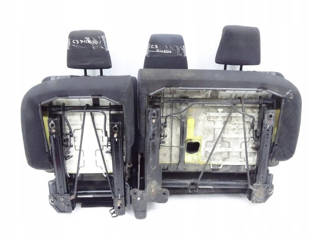 фото №8, Citroen c3 picasso 08-17 заднее сиденье задняя задняя комплектная