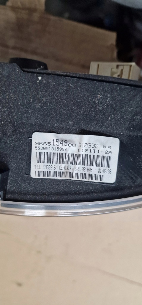 фото №2, Счетчик приборная панель peugeot expert ii 2 9665154980