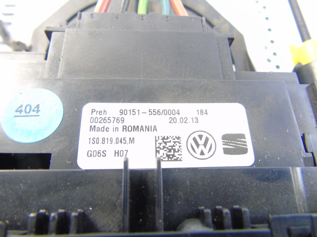 фото №6, Радіо панель кондиціонера vw up 1s0035156 up!