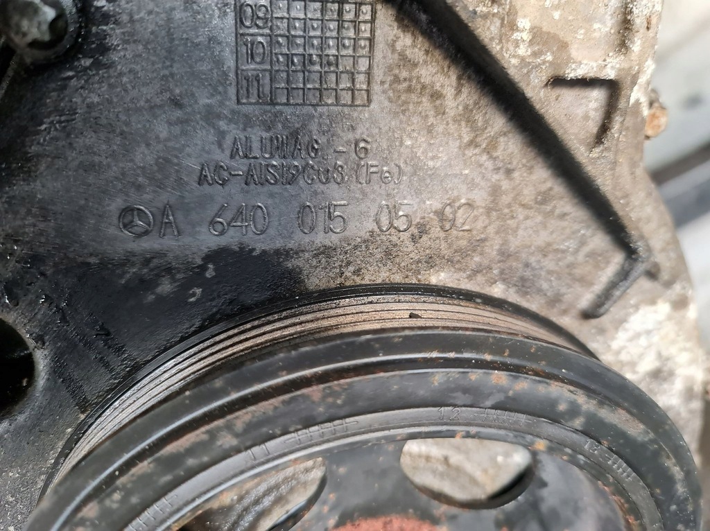 фото №9, Двигатель mercedes w169 2,0 d 11r 80kw 640.940