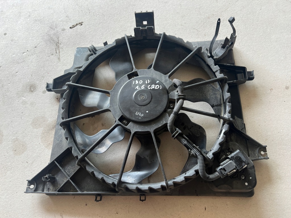 фото №1, Hyundai i30 ii 1.6 crdi вентилятор радиатора