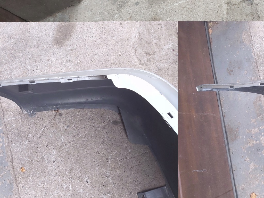 фото №6, Toyota avensis t25 бампер задняя sedan хэтчбек