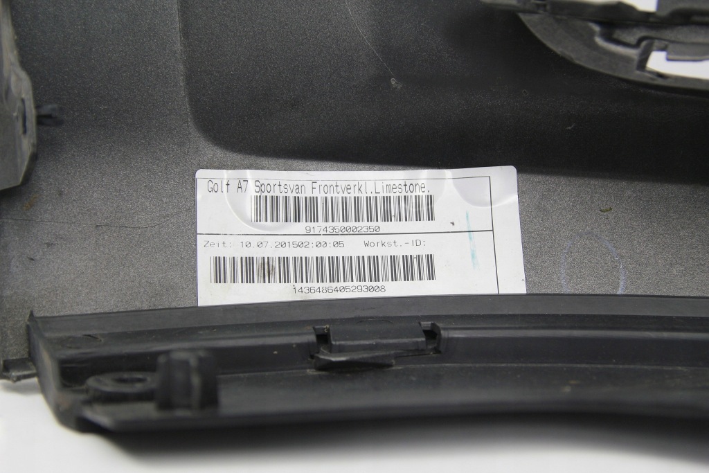 фото №14, Бампер перед vw golf 7 vii sportsvan 14-18r оригинальный номер