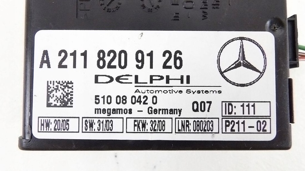 фото №7, Mercedes модуль сигналізація 2118209126