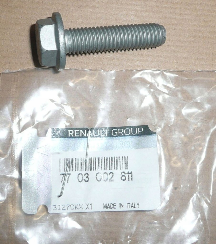 фото №1, Болт sań d duster 7703002811