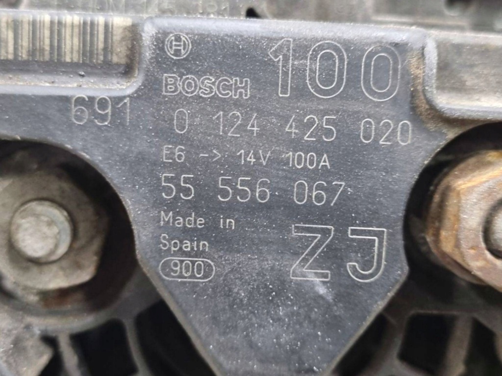 Генератор opel zafira 2 b 2007 55556067 Недорого