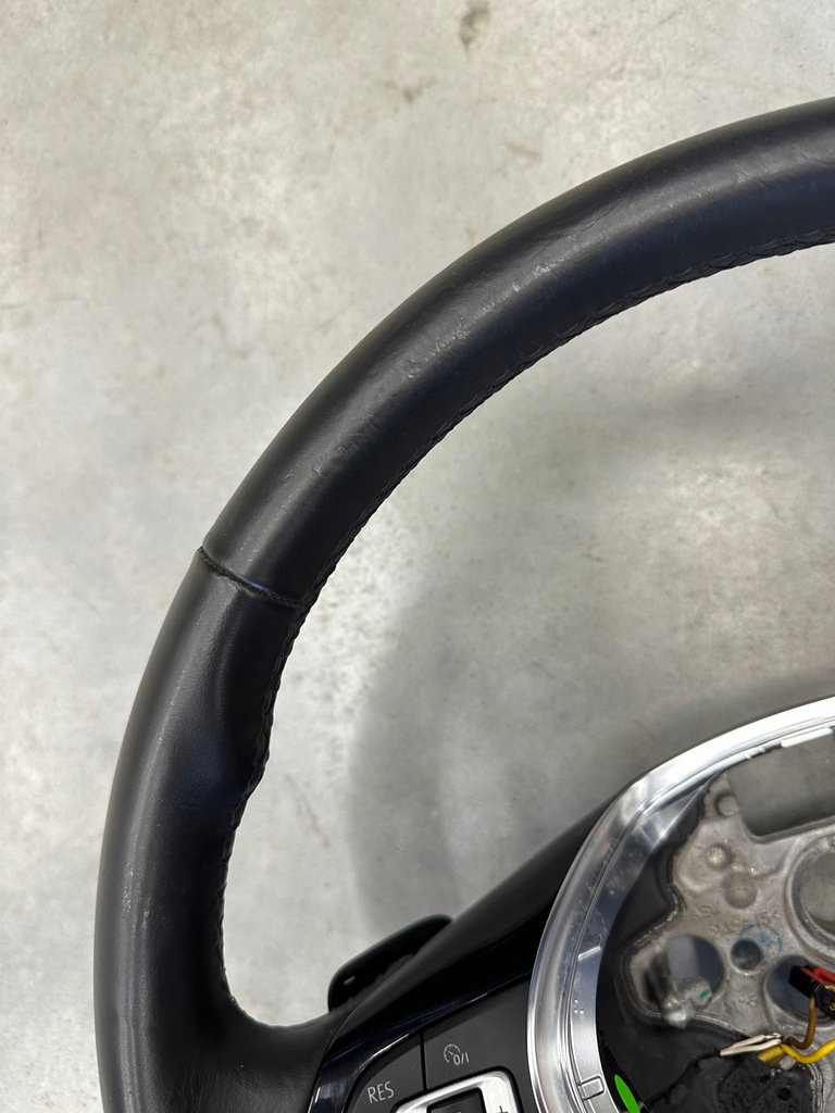 фото №5, Воздуховод кожаный лепестки переключения mtifunkcja vw arteon golf vii 7 подогрев оригинал