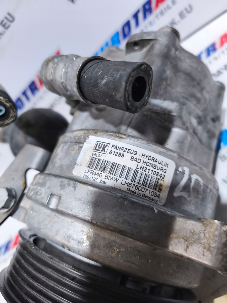 фото №7, Bmw seria 7' e65 e66 насос підсилювача 6760071 160km
