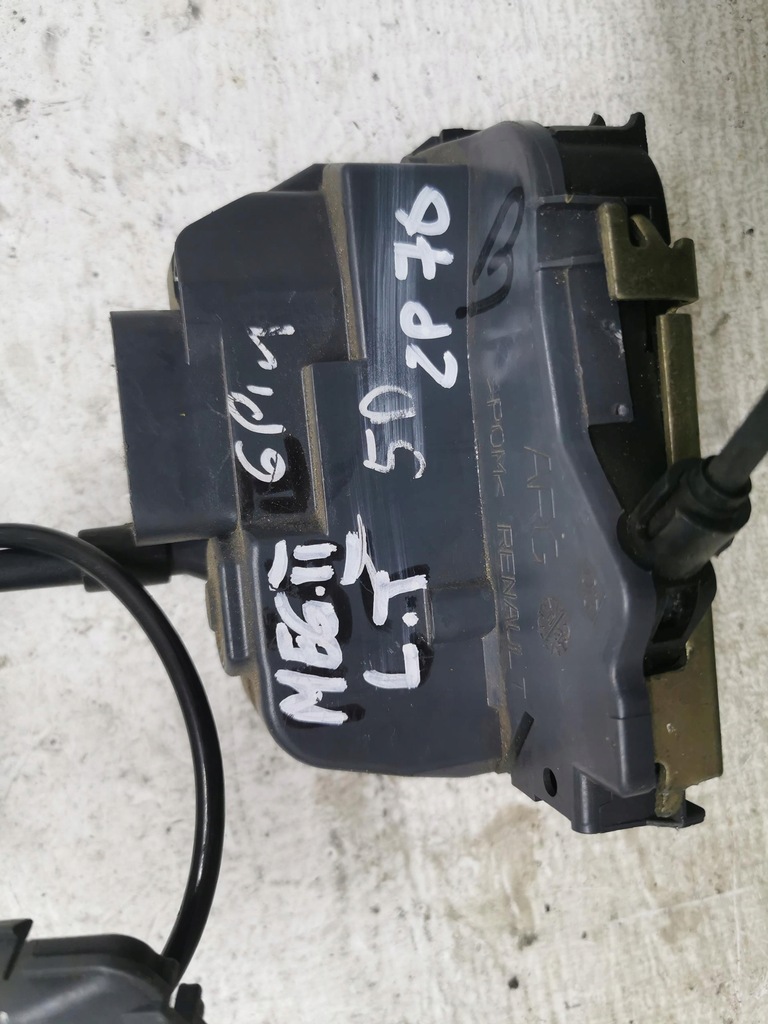 фото №3, Замок двері лівий задня renault megane ii 6 pin