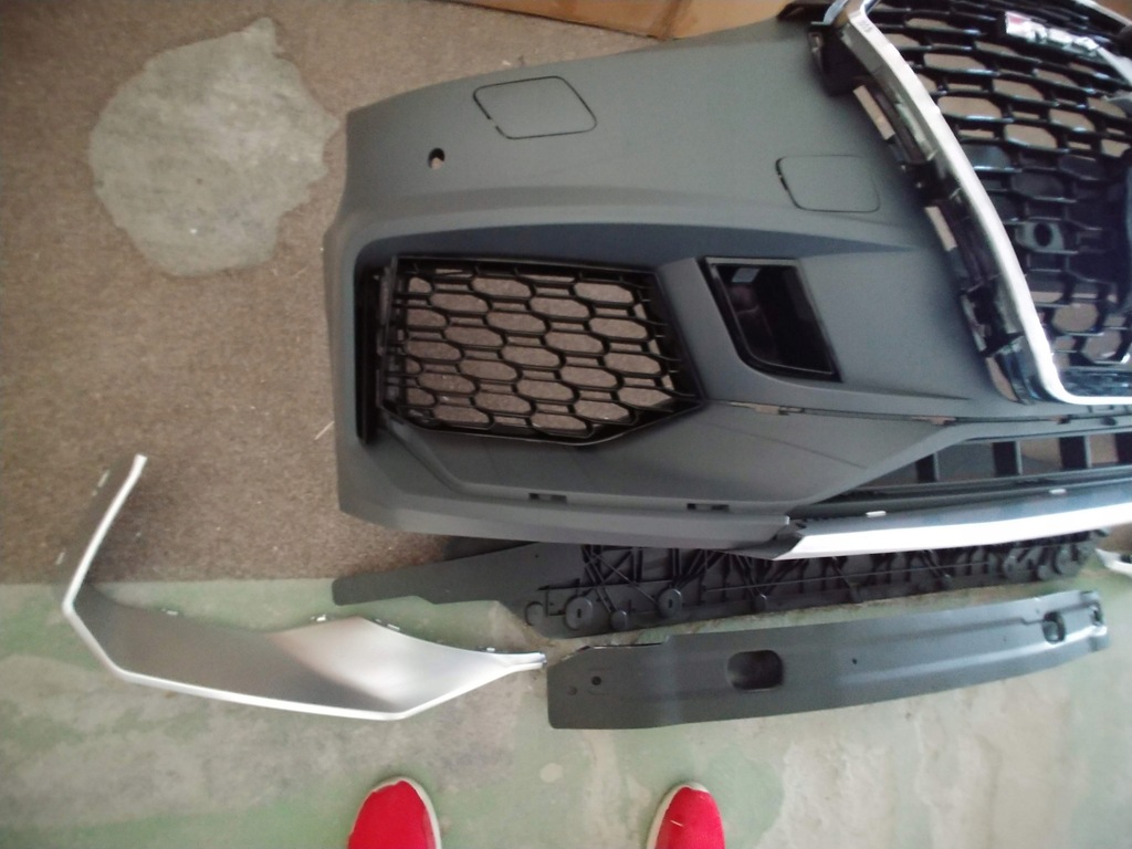 фото №4, Бампер передний audi a4 2016-2018 стиль rs4