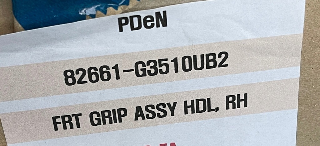 фото №10, Ручка дверь правая hyundai i30 iii n-line 17 nowa