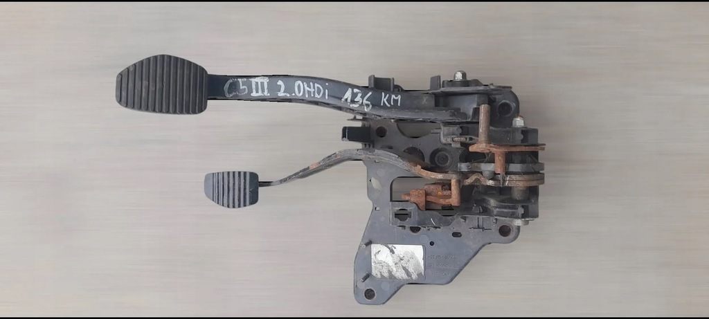 фото №5, Педаль тормоза сцепления citroen c5 iii