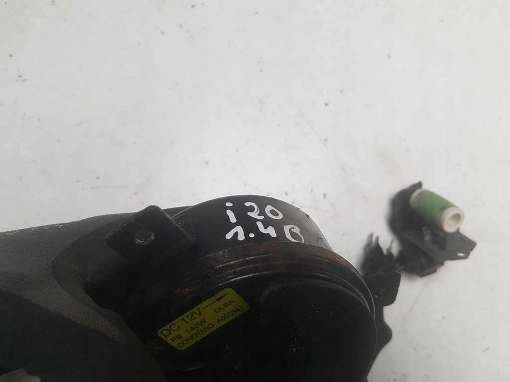 фото №4, Hyundai i20 1.4 b моторчик резистор вентилятора