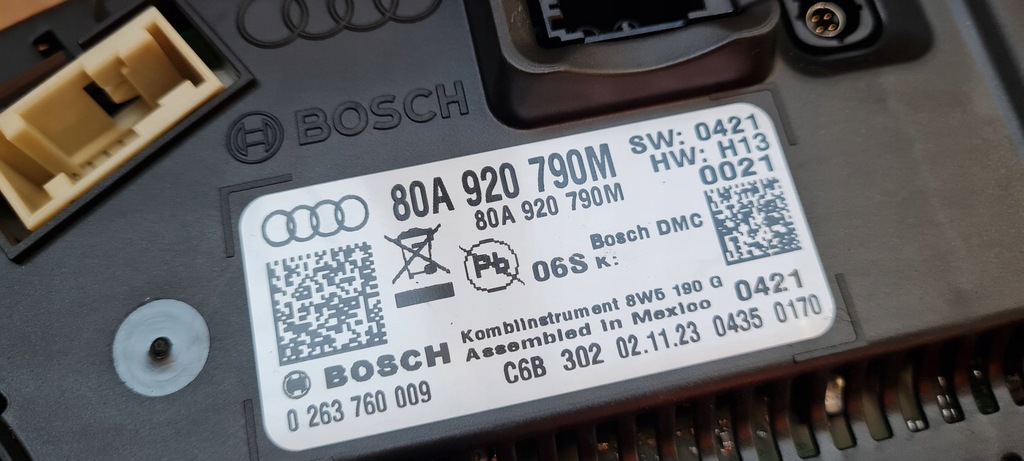 фото №15, Sq5 80a q5 lift лічильник приладова панель прилади віртуальний 80a920790m 11041km