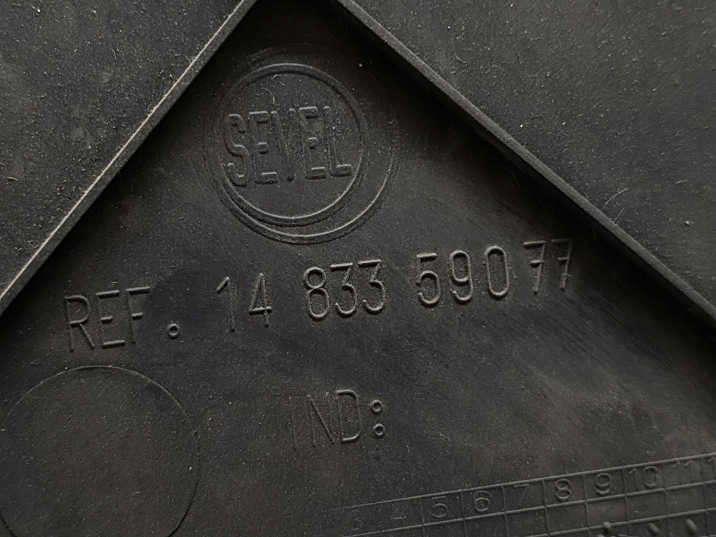 фото №7, Обшивка багажника правий задня lancia phedra 807