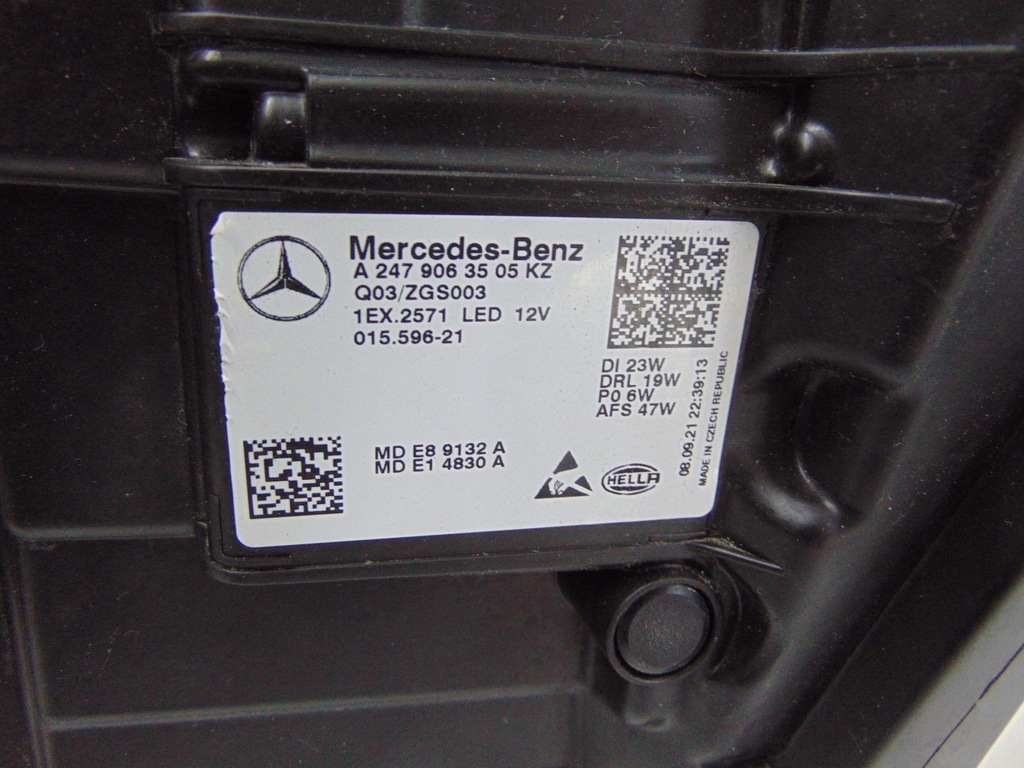 фото №10, Mercedes gla w247 лампа левая full led a2479063505