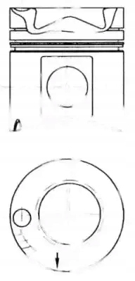 фото №1, Kolbenschmidt 93171960 набір ремонтний, поршні / втулки cylindrowe