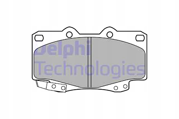 фото №2, Тормозные колодки тормозные перед toyota hilux vi hilux vii 2.5d 3.0d