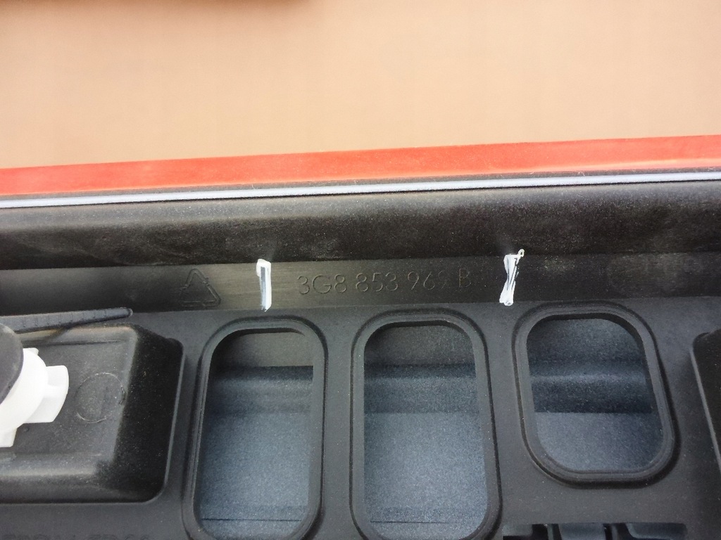 фото №9, Vw arteon молдинг двері лівий перед nowa оригінал