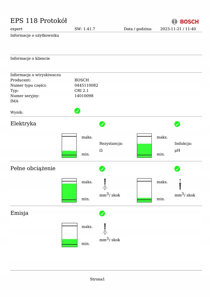 фото №8, Honda civic 1.7ctdi форсунка 14010098 0445110082 перевірений
