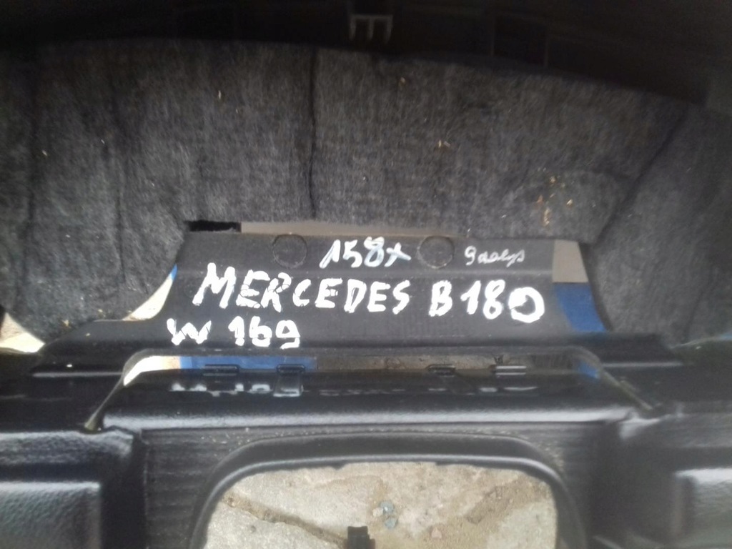 фото №3, Консоль приборная панель mercedes w169