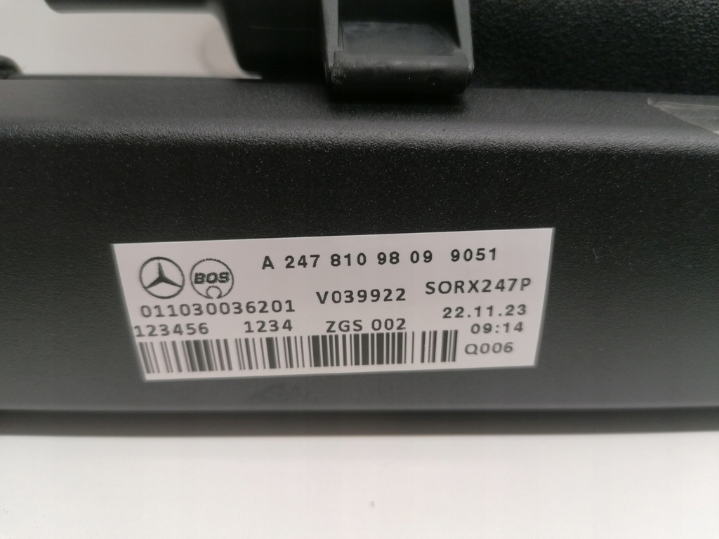 фото №7, Mercedes glb x247 шторка багажника nowa оригінал 2019-