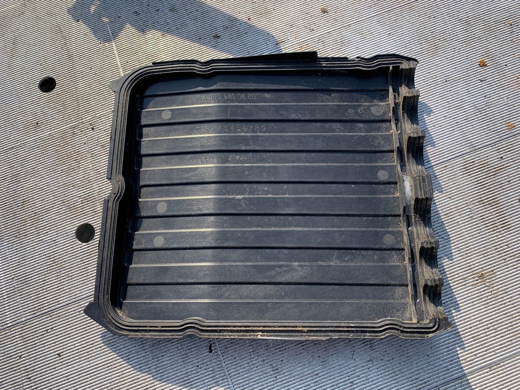 фото №7, Крышка защита кабели проводка actros mp4 a9605400680