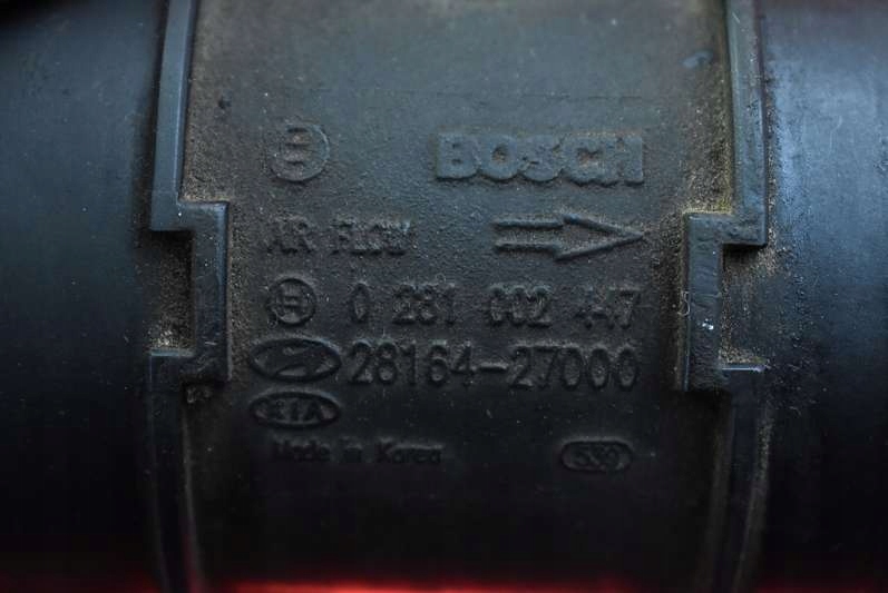 фото №8, Расходомер 28164-27000 hyundai santa fe 1 i 2.0 crdi 112 km 00-04